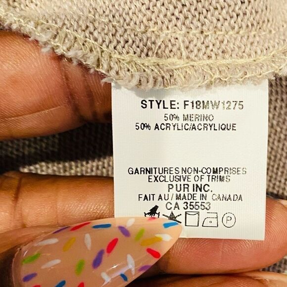 Iris Setlakwe Wool Blend Tunic Sweater Size Small - Picture 5 of 6